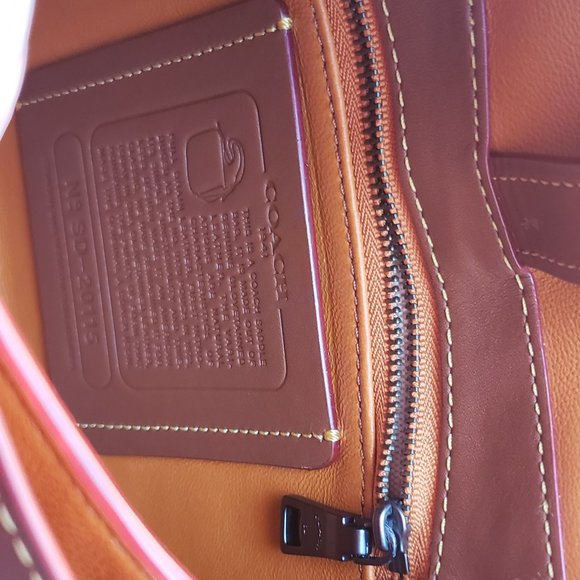 COACH Saddle 23 with Tea Rose - Picture 4 of 8